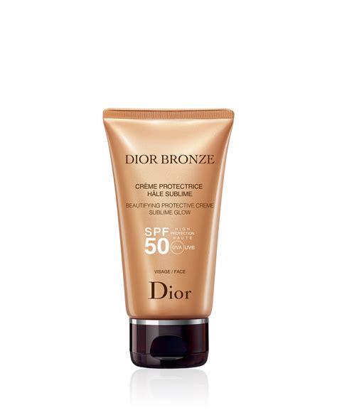 dior bronze beautifying protective cream spf50|dior sunscreen spf 50.